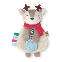 Load image into Gallery viewer, Itzy Lovey Plush &amp; Teether Toy - Jolly The Reindeer