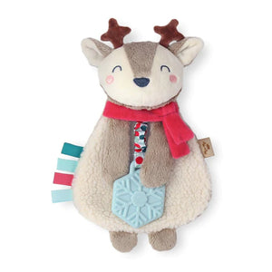 Itzy Lovey Plush & Teether Toy - Jolly The Reindeer