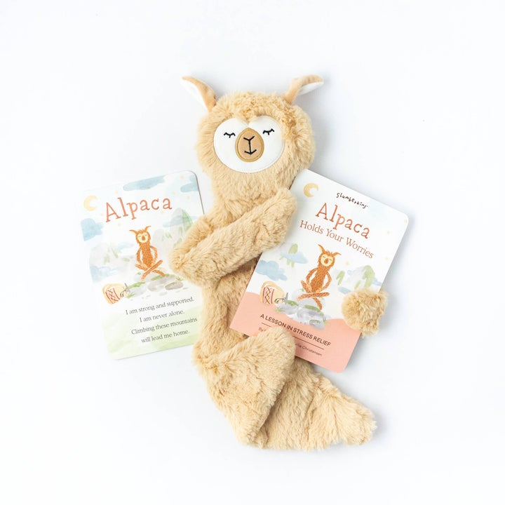 Limited Edition Honey Alpaca Snuggler - Stress Relief