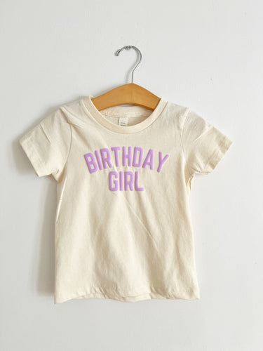 Birthday Girl Organic Short Sleeve Tee