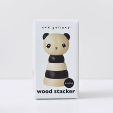 Load image into Gallery viewer, Wooden Panda Stacker