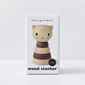 Wooden Cat Stacker