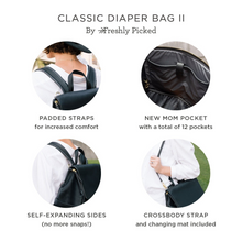 Load image into Gallery viewer, Freshly Picked Classic Diaper Bag II Butterscotch