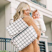 Load image into Gallery viewer, Freshly Picked Classic Diaper Bag II Windowpane