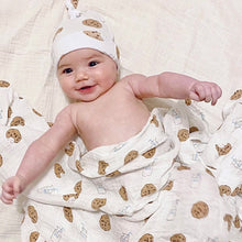 Load image into Gallery viewer, Cookie Craze Bamboo Muslin Swaddle