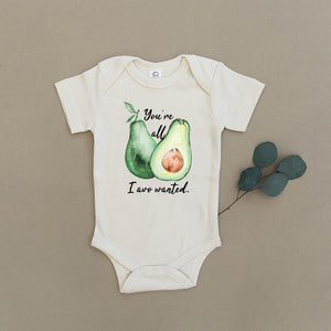 You're All I Avo Wanted Short Sleeve Onesie